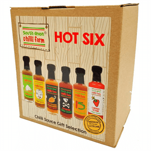 South Devon Chilli Farm 'Hot Six' Chilli Sauce Gift Pack 6 x 100ml